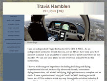 Tablet Screenshot of flywithtravis.com